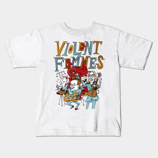 Violent Femmes Kiss Off Kids T-Shirt